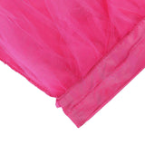 14FT Fuchsia 4 Layer Tulle Tutu Pleated Table Skirts