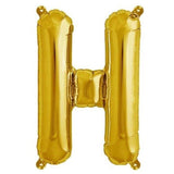 13inch Matte Gold Mylar Foil Letter  Balloons