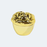 20 Pack Gold Vintage Rose Plastic Favor Boxes With Lids, Small Trinket Jewelry Keepsake#whtbkgd