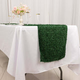 12x108inch Green Fringe Shag Polyester Table Runner