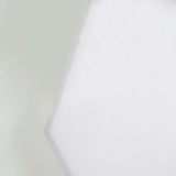 8ftx7ft White 2-Sided Spandex Fit Hexagon Wedding Arch Backdrop Cover