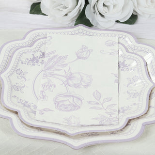 <h3 style="margin-left:0px;"><span style="background-color:transparent;color:#000000;">White Lavender 2-Ply Paper Dinner Napkins</span>