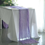 10ft Lavender Lilac Gauze Cheesecloth Boho Table Runner