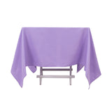 70"x70" Lavender Lilac Premium Polyester Square Tablecloth - 220GSM