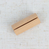 10 Pack | 2inch Natural Rustic Style Cylindrical Wooden Place Card Holders