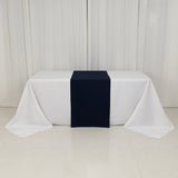 Wide Premium Polyester 24"x72" Table Runner Navy Blue - Sublimation Printable Banner