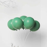 25 Pack | 12inch Olive Green Double Stuffed Prepacked Latex Balloons