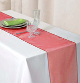 Table Runner Organza - Burnt Orange