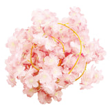 Artificial Cherry Blossom Garland LED String Lights, Warm White 20 LEDs Battery Operated#whtbkgd