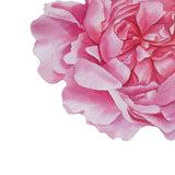 10 Pack Pink Peony Flower Disposable Table Mats, 14" Cardboard Paper Floral Placemats - 400GSM