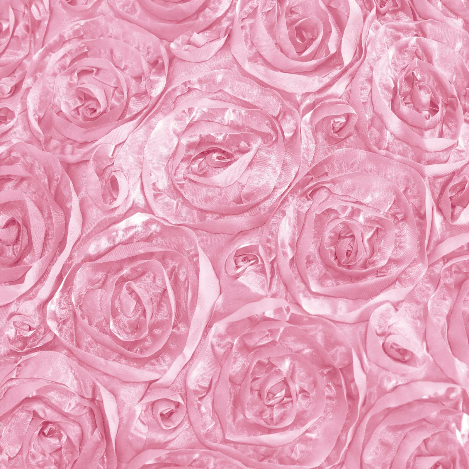 Tablecloths Factory Satin Rosette Tablecloth - Thumbnail 2