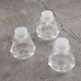 12 Pack Clear Plastic Salt and Pepper Holder Container