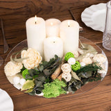 Natural Dried Assorted Potpourri Bowl Vase Fillers Set with Vanilla Fragrance Oil