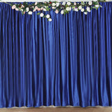 8ft Royal Blue Premium Velvet Backdrop Stand Curtain Panel, Drape