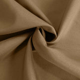 90inch x 132inch Taupe Polyester Rectangular Tablecloth#whtbkgd