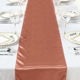 Terracotta (Rust) Satin Table Runner