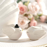 Bride And Groom Love Birds Salt And Pepper Shaker Party Favors, Wedding Favor In Pre-Packed Gift Box