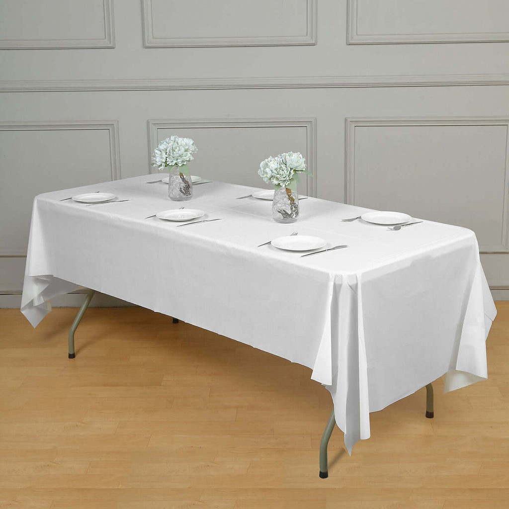 Plastic Rectangle Table Covers 54