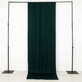 Hunter Emerald Green 4-Way Stretch Spandex Backdrop Curtain with Rod Pockets