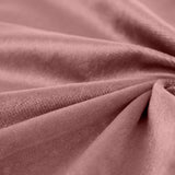 5 Pack | Dusty Rose Premium Sheen Finish Velvet Cloth Dinner Napkins | 20inch x 20inch