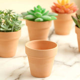 24 Pack 2.5inch Small Mini Terracotta (Rust) Pot Clay Succulent Planter Ceramic Favor