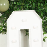 4ft White Large Marquee Light Up Letter Q Mosaic Balloon Frame Pre-Cut Foam Board 10 Warm White