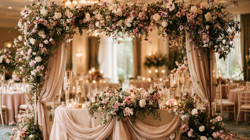 Event Backdrop Ideas Sweetheart Table Backdrop