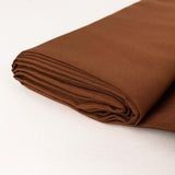 54inch x 10 Yards Cinnamon Brown Polyester Fabric Bolt, DIY Craft Fabric Roll