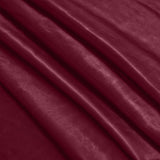 120 inches Burgundy Satin Round Tablecloth