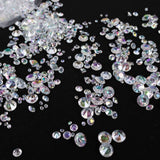 4000 Pcs Iridescent Acrylic Diamond Vase Fillers Wedding Table Confetti, DIY Craft Beads