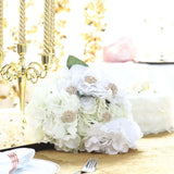 5 Pcs | Assorted Gold Plated Mandala Crystal Rhinestone Brooches | Floral Sash Pin Brooch Bouquet Decor