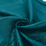 54inch x 10 Yards Peacock Teal Accordion Crinkle Taffeta Fabric Bolt#whtbkgd