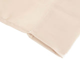 8ftx10ft Beige Satin Formal Event Backdrop Drape, Window Curtain Panel