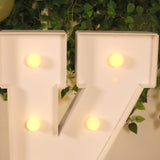 4ft White Large Marquee Light Up Letter K Mosaic Balloon Frame Pre-Cut Foam Board 10 Warm White