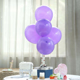 25 Pack | 12inch Matte Pastel Purple Helium or Air Latex Party Balloons