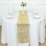 12x108inch Gold Diamond Glitz Sequin Table Runner