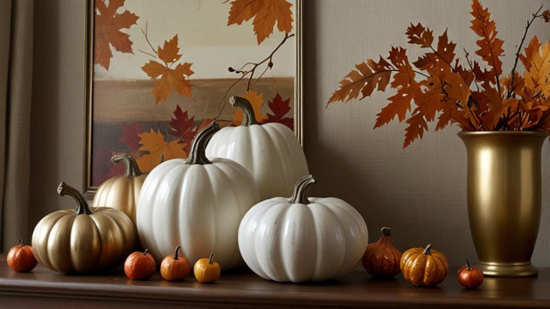 fall living room decor- elegant decor
