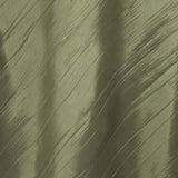 Dusty Sage Green Accordion Crinkle Taffeta Square Table Overlay#whtbkgd