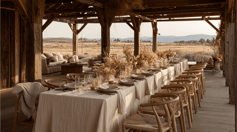 Farms, Barns and Open Fields Wedding Venue