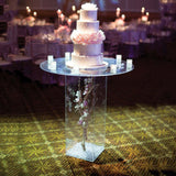 Clear Acrylic Pedestal Risers | Transparent Acrylic Display Boxes