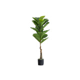 2 Pack | 3ft Artificial Fiddle Leaf Fig Tree Potted Indoor Planter