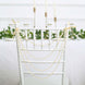 16inch Amber Gatsby Faux Pearl Beaded Wedding Chair Back Garland Sash