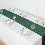 12x108 inches Hunter Emerald Green Premium Sequin Table Runners