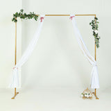 8ft Heavy Duty Metal Square Wedding Arch Photography Backdrop Stand