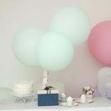 10 Pack | 18inch Matte Pastel Mint Helium or Air Latex Party Balloons