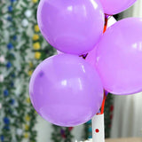 25 Pack | 12inch Matte Pastel Purple Helium or Air Latex Party Balloons