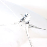 2-Pack Metallic Silver Sphere Balloons, Orbz Mylar Balloons Helium or Air-Filled