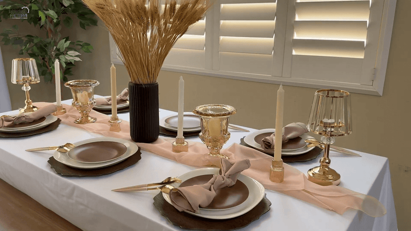 Final Summer to Fall Table Decor