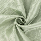 54inch x 10 Yards Sage Green Accordion Crinkle Taffeta Fabric Bolt#whtbkgd