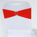 5pc x Chair Sash Spandex - Red